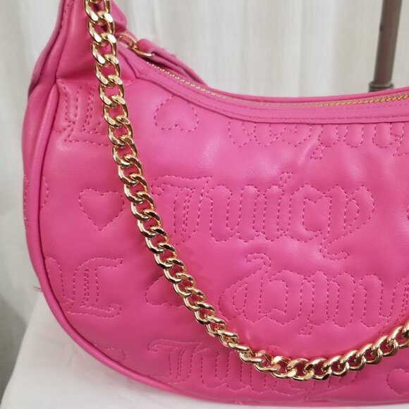 Exclusive Juicy Couture Puff Haft Moon Crossbody Style: 11JCCMLMX-LJP - Picture 3 of 16